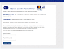 Tablet Screenshot of payment.acandco.com